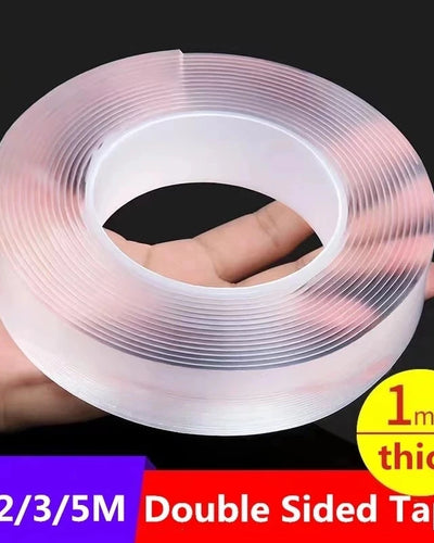1/2/3/5M Nano Tape Double Sided Tape Transparent Reusable Waterproof