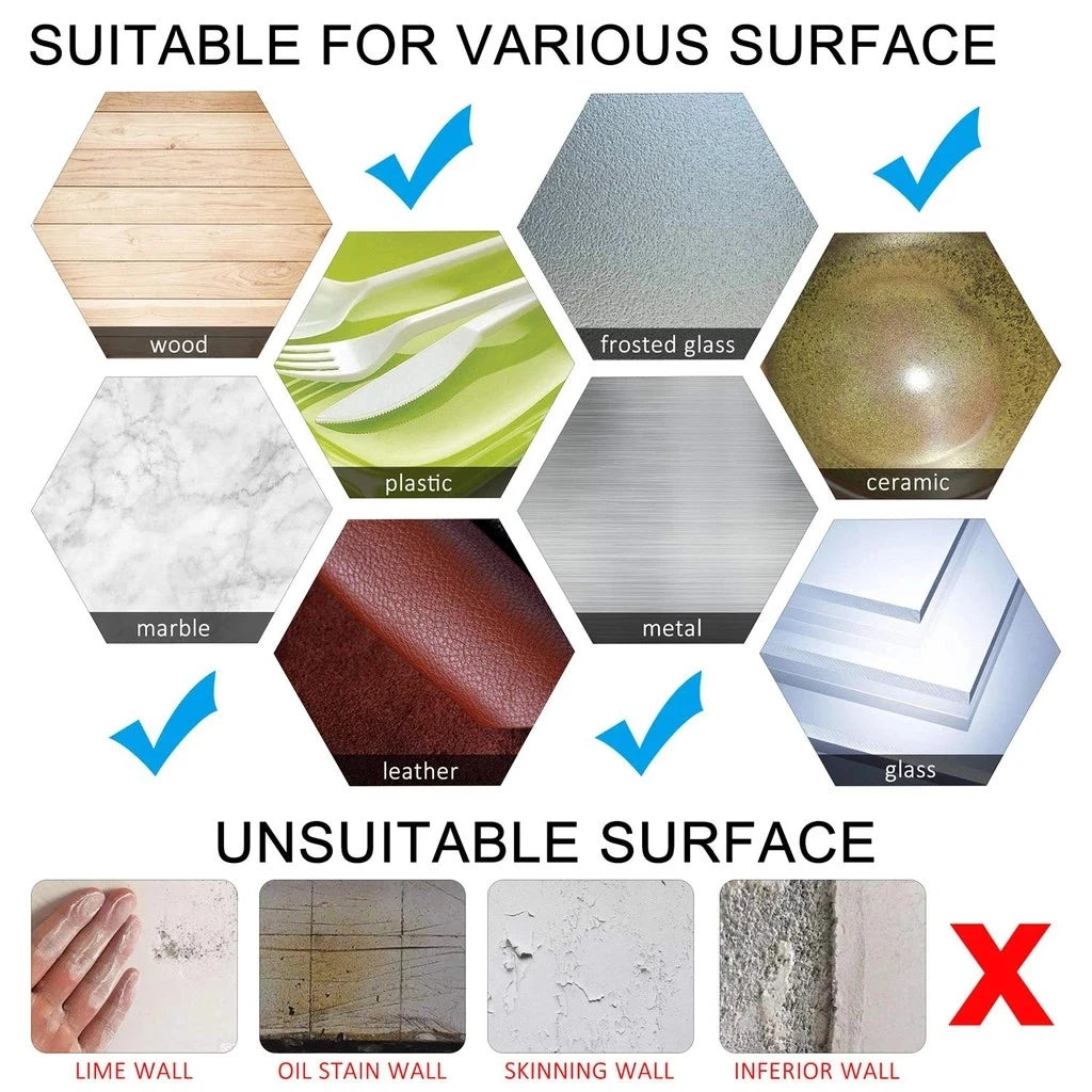 1/2/3/5M Nano Tape Tracsless Double Sided Tape Transparent No Trace