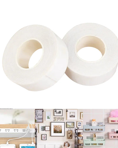 Nano Double-Sided Tape with Strong Adhesion Can Be Removed Without