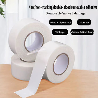 Nano Double-Sided Tape with Strong Adhesion Can Be Removed Without