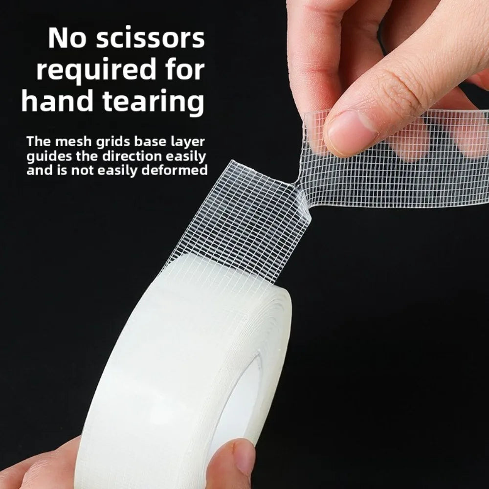 Nano Grid Tape Acrylic Double-Sided Transparent Waterproof