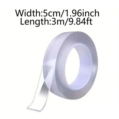 Double Sided Tape Heavy Duty, Extra Large Nano Double Sided Adhesive