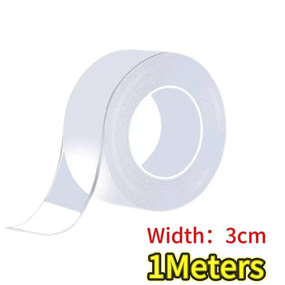 1/2/3/5m Nano Tape Double Sided Tape Transparent NoTrace Reusable