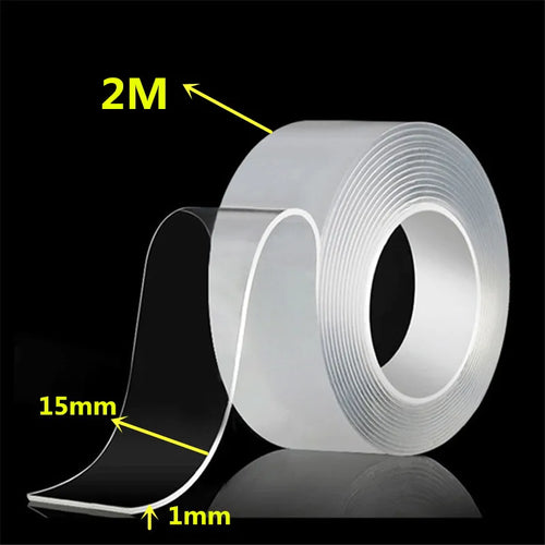 1M-5M Nano Double Sided Tape Heavy Duty Transparent Adhesive Strips