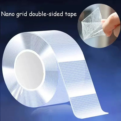 1-5m Ultra-strong Double-sided Adhesive Nano Tape Clear Removable