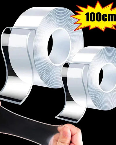 3M Transparent Double Sided Tape Waterproof Wall Sticker Nano Tape