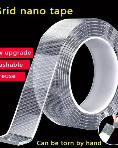 1-5m Ultra-strong Double-sided Adhesive Nano Tape Clear Removable
