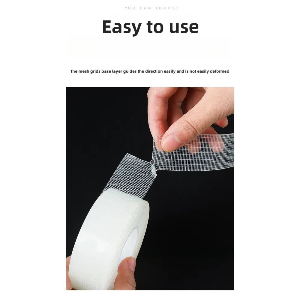 Nano Grid Tape Acrylic Double-Sided Transparent Waterproof