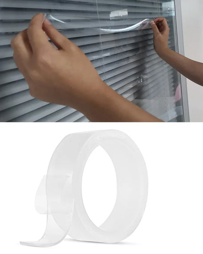 1M Washable Traceless Double-sided Adhesive Tape Removable Reusable