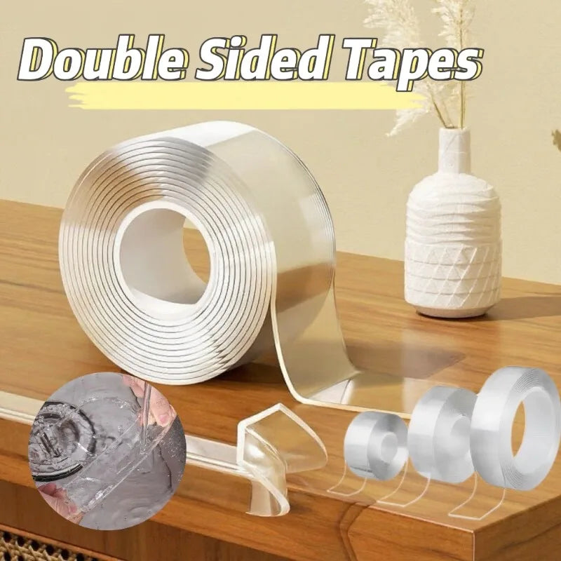 1/2/3/5m Nano Tape Double Sided Tape Transparent NoTrace Reusable