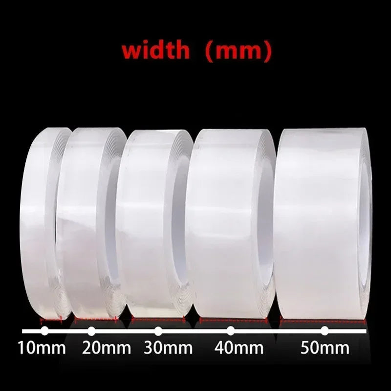 Adhesives Sealers Tape Super Strong Double-Sided Tape Reusable Two