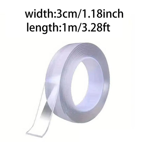 Double Sided Tape Heavy Duty, Extra Large Nano Double Sided Adhesive