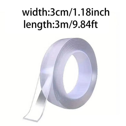 Double Sided Tape Heavy Duty, Extra Large Nano Double Sided Adhesive