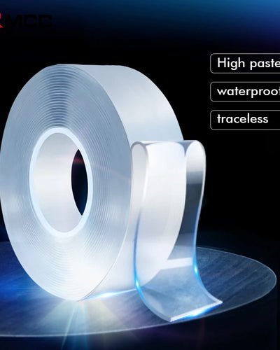 Transparent Double Sided Tape Nano Waterproof Adhesive Home Decoration