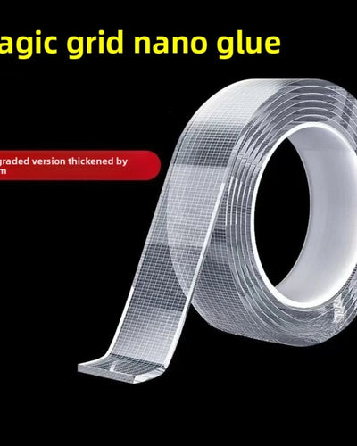 Nano Grid Tape Acrylic Double-Sided Transparent Waterproof