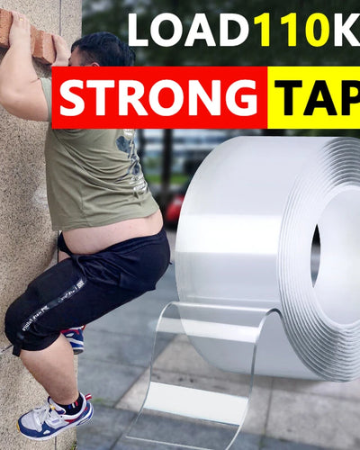 1m 2m 3m 5m Nano Tape Double Sided Tape Transparent Reusable