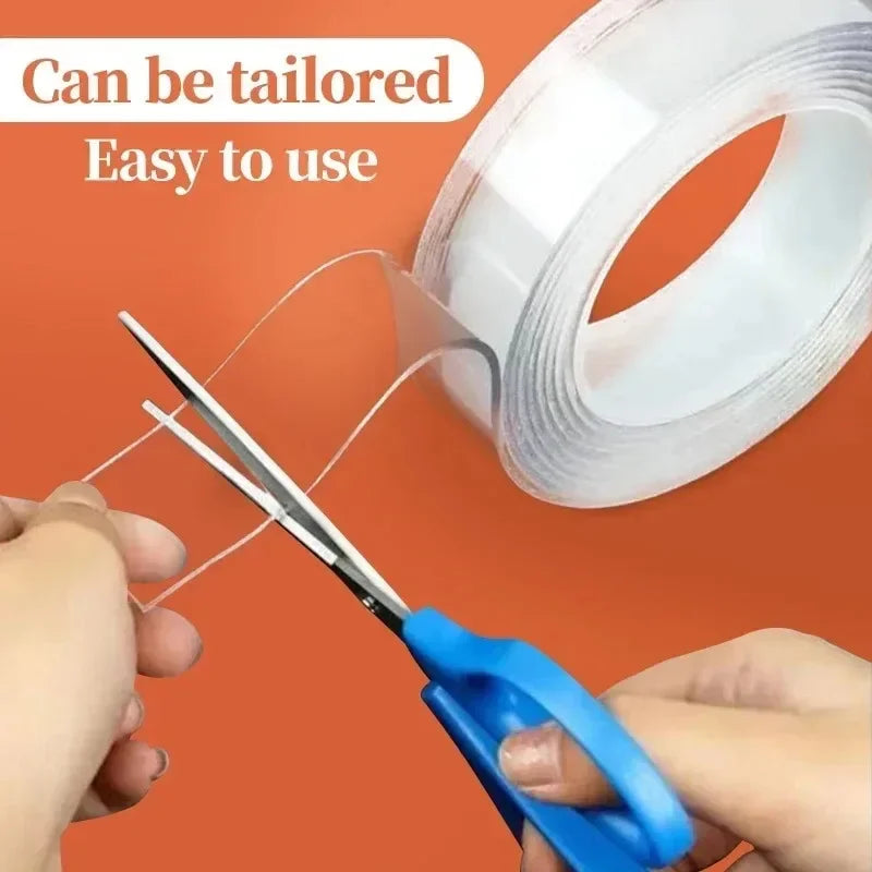 1/2/3/5m Nano Tape Double Sided Tape Transparent NoTrace Reusable