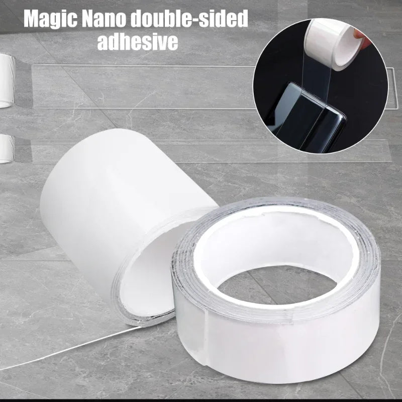 3M Transparent Double Sided Tape Waterproof Wall Sticker Nano Tape