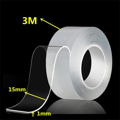 1M-5M Nano Double Sided Tape Heavy Duty Transparent Adhesive Strips