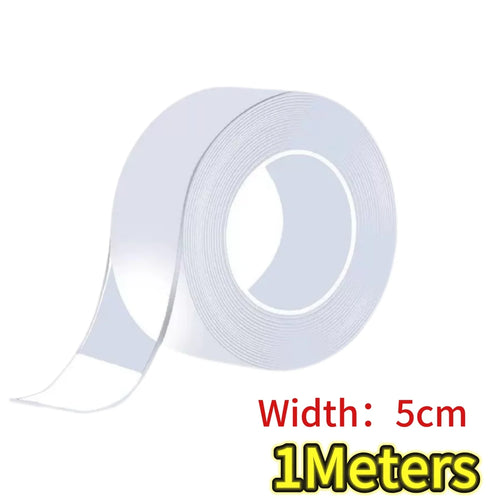 1/2/3/5m Nano Tape Double Sided Tape Transparent NoTrace Reusable