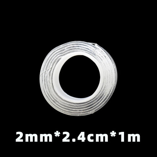 1-5m Ultra-strong Double-sided Adhesive Nano Tape Clear Removable