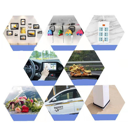 Waterproof Transparent Double Sided Nano Tape Reuse Home Tapes